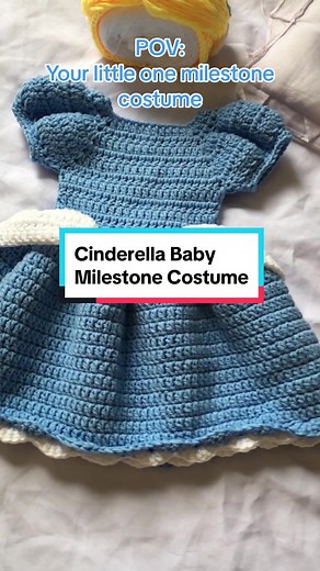 Cinderella Baby Milestone Costume Ideas