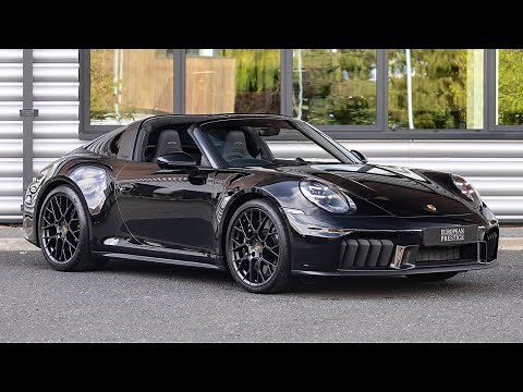 2025 Porsche 911 (992.2) Targa 4 GTS - Jet Black Metallic - Walkaround (4K)