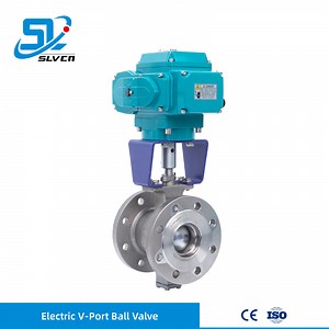 [Hot Item] Excellent Regulation Stainless Steel Electric V-Port Ball Valve