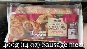 Easy giant sausage roll recipe for parties