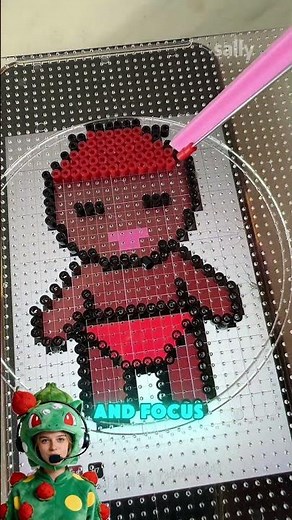 🧩🎨✨What kind of design do you most want to create with perler beads? #funny#funnyvideos