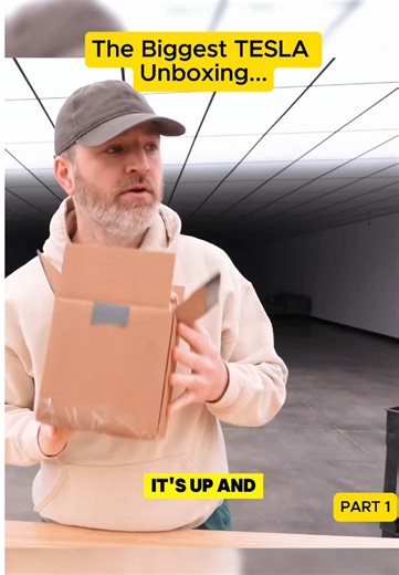 The Biggest Tesla Unboxing Experience Revealed