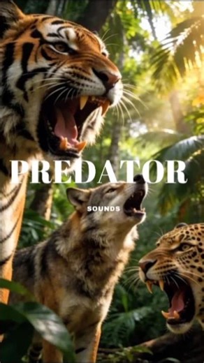 Wild Predator Sounds | Jungle Audio