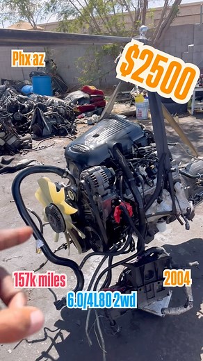 6.9K views · 126 reactions | 6.0. /4L80 2wd $2500 2004 157k miles #lsswaptheworld #lsswapforsale #lsswap #lstheworld #lstheworld #lsswaps | LS SWAPS | Facebook