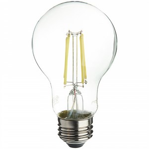 TCP FA19D4030E26SCL95 4.5W Dimmable LED Clear Filament High CRI Standard Lamp, 450 Lumens, 3000K (A19)