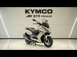2026 Kymco AK 575 Premium FIRST LOOK – This Scooter Feels Like a Superbike.