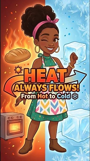 Simple Physics: How Heat Energy Works (concept of heat energy and temperature)
