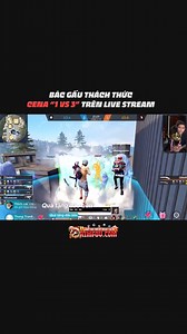 CENA Quay Trở Lại "1 Vs 3 Livestream", Khi Bác Gấu Xem Thường Và Cái Kết Out Trình | CENA FF