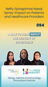 Podcast alert! 🎉 Curious about Neffy, the nasal spray for anaphylaxis? Dr. Autumn Burnette joins Dr Payel Gupta, MD, FACAAI and Kortney Kwong Hing to discuss everything you are burning to know about neffy. From addressing patient questions and skepticism to explaining its practical benefits, we’re diving deep into this innovative treatment. Here’s what you’ll learn: 👃 How neffy is revolutionizing anaphylaxis care with its needle-free design 💊 Why patients are excited (and some skeptical) abou