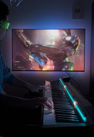 Pacific Rim on Piano 🎹 #pacificrim #pacificrimpiano #pianocover #fyp #fypage
