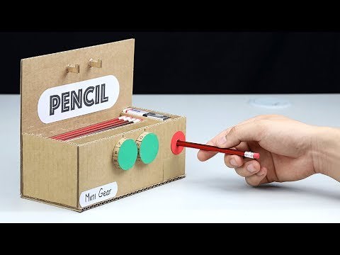 How to Make Pencil Sharpener with Safe Lock
