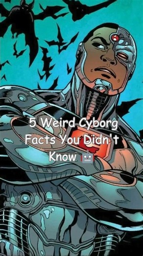 5 Weird Cyborg Secrets DC Tries To Hide 🤖 #Shorts