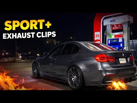 BMW M3 COMPETITION SPORT+ EXHAUST SOUND
