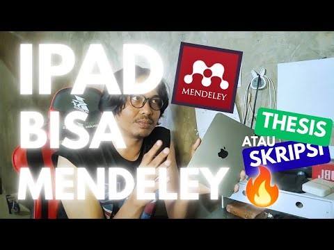 Mendeley Cite on iPad is REAL!!🔥 Thesis and Dissertation on iPad