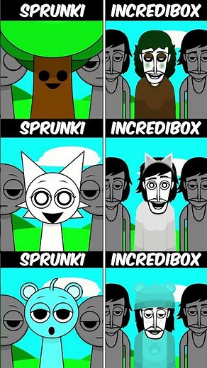 Incredibox Sprunki All Normal Vs All Horror Versions #sprunki #incredibox