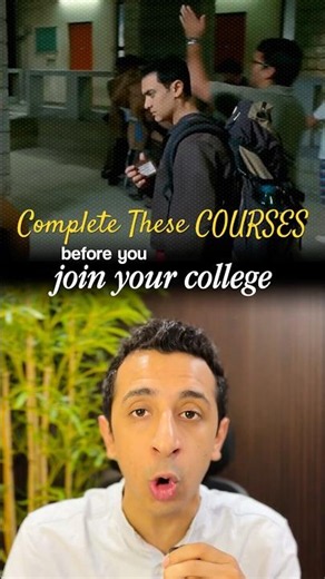 15 FREE COURSES you should complete before JOINING COLLEGE