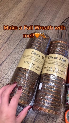 DIY Fall Wreath Part 1: Step-By-Step Tutorial