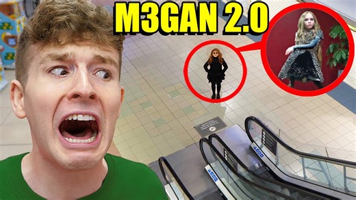 Finding M3GAN 2.0 inside an abandoned mall sparks a panic