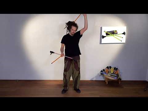 Flowerstick für Anfänger in 4 Minuten - Die Jonglier Basics, mit ein er tolle Erklärungen.