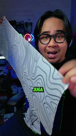 review contour line mouse pad custom slip- mousepad estetik