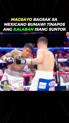 MAGNIFICO MAGSAYO BIGLANG LUMAKAS SA 10TH ROUND! pinoy boxing latest boxing fights 2026