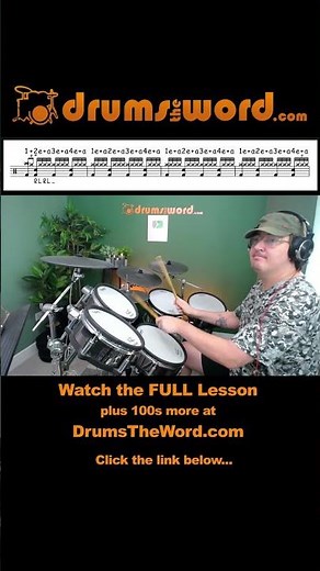 How To Play "Orange Crush" On Drums SHORT | R.E.M. (Bill Berry)