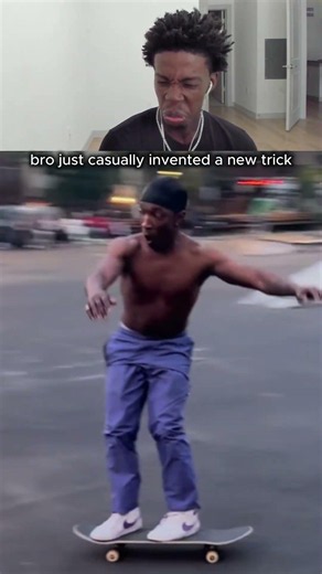 bro just casually invented a new trick