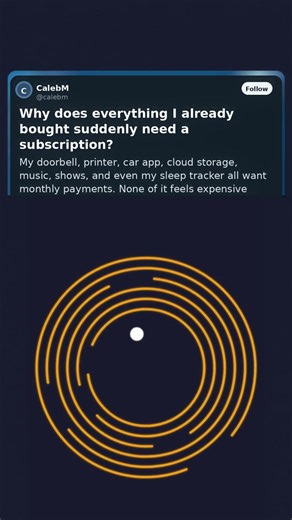 Why Does Everything Need a Subscription Now?