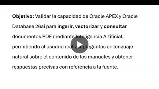 #rag #privacidaddedatos #oracle23ai #oracleapex #python #vectorsearch #generativeai #oracleace #panama | Daniel Ramirez