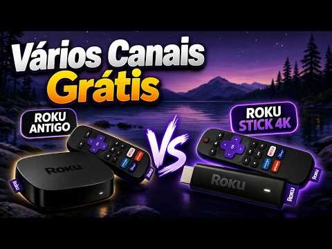 Roku Express HD X Novo Roku 4K | Avaliação Umboxing e Review | Canais Ao Vivo