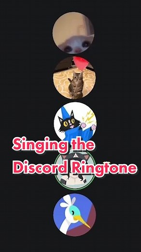 Custom Discord Ringtone Singing with Server Homies