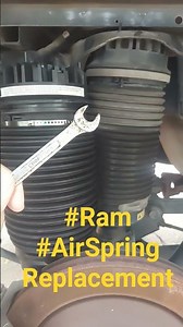 2013-2018 Ram Air Spring Replacement
