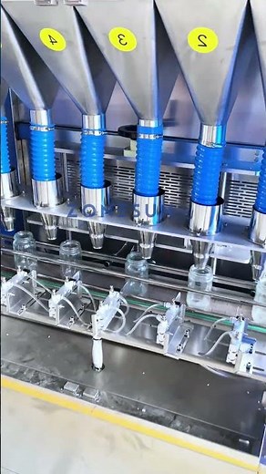 ZONESUN Automatic 6-Head Granule Filling Machine