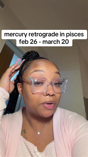 mercury retrograde begins on thursday, are yall ready? 👀 i have a long form video on my YT channel breaking down the transit and what to expect ✨ #mercuryretrograde #piscesmercury #mercuryrx #retrograde #mercury