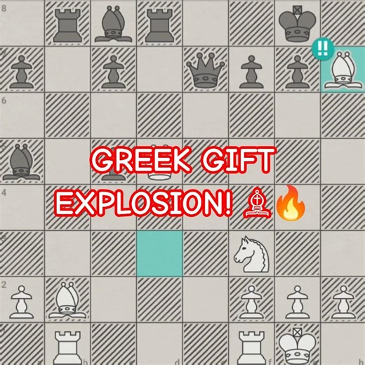 Unstoppable Attack! ♗🔥 Greek Gift Sacrifice & Brilliant g7 Strike! ♞💥