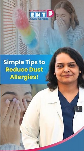 Simple Tips to Reduce Dust Allergy #decc #entcare #nasalblockage #dustmiteallergy #dustallergy#short