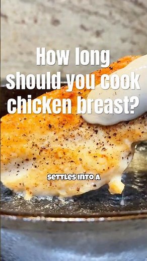 Cooking test Ep.47 Chicken breasts How long should you cook chicken breast? #cooking
