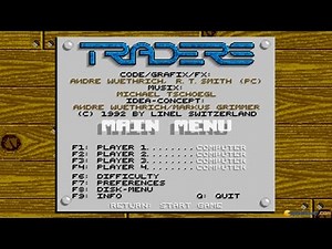 Traders: The Intergalactic Trading Game gameplay (PC Game, 1991)