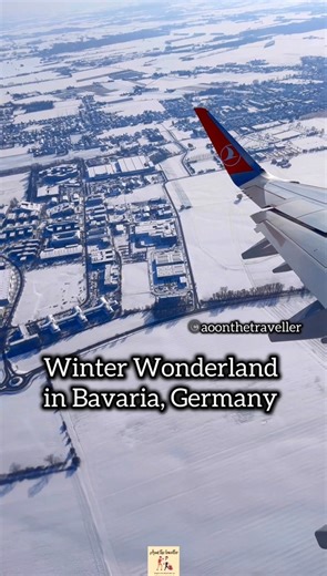 Snowy Bavaria ❄️🇩🇪😍 Take a look at the beautiful winter wonderland that has taken over Bavaria with the return of snow days! From the snow-capped peaks of the Alps to the cozy streets of small towns, enjoy the joy and excitement that comes with a fresh blanket of snow. Sled down hills, build snowmen, and warm up with hot cocoa in this charming winter wonderland. #WinterWonderland #Germany #Bavaria #Bayern #snow❄️ #Snowfall #snowday | Aoon The Traveller