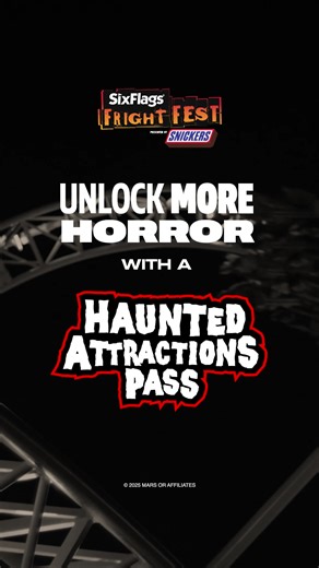 A familiar friend is waiting for you at Six Flags Great Adventure. Get access to Annabelle’s haunted maze—and more—with a Haunted Attractions Pass. | Six Flags Great Adventure | Facebook