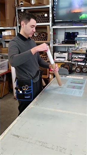 Packaging wall decal order of the joker face.