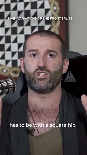 Main variations of the front split