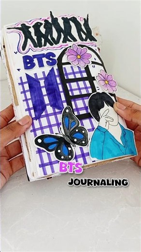 💜 BTS Aesthetic Journaling ✨ Day 72/365 #shorts #journaling #aesthetic