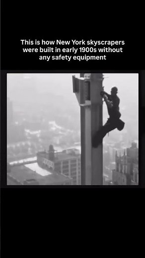 Empire State Building Construction in 1930s