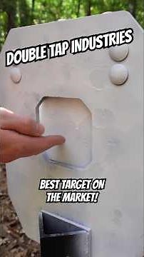 This is the Coolest Steel Target You’ll Ever See! (Double Tap Industries)