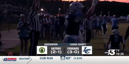 Football Friday Night 9-12-25: Greenwood vs Logan County