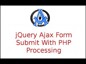 jQuery Ajax Form Submit With PHP Processing