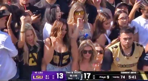 The Entire Internet Is Going Crazy Over Female Vanderbilt Fans Who Went Viral On Live TV For Obvious Reasons [VIDEO]