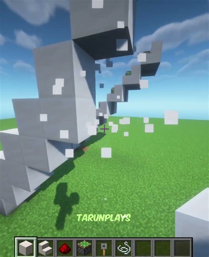 Automatic Stairs in Minecraft 🔥 | No Hand Climbing Needed! #minecraft #tarunplays