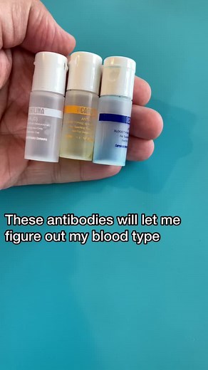 BLOOD TYPING. #fyp #biology #biologia #biologist #drbioforever #bloodtype